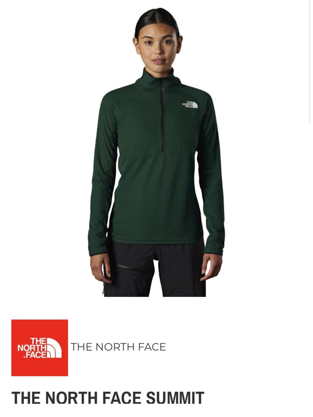 The North Face Summit Series Half-Zip Performance Jacket